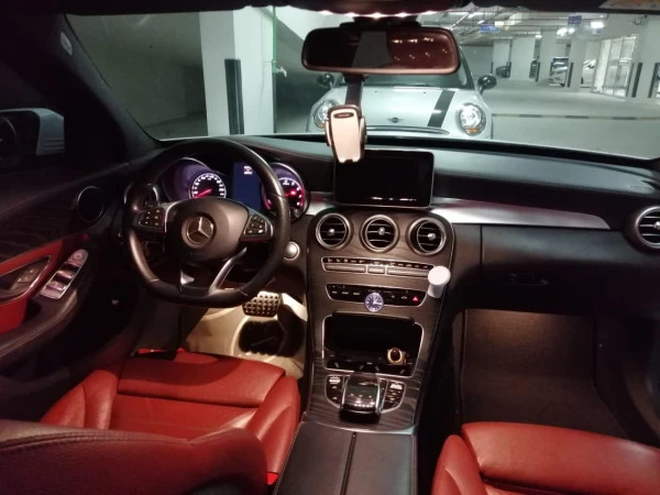  Белый Mercedes C Класс Photo 3