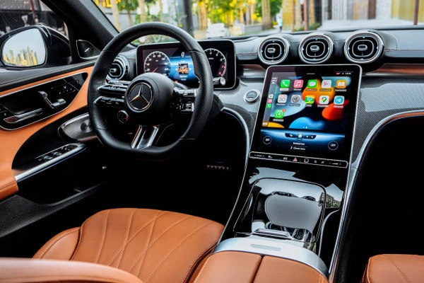  Blanc Mercedes C200 Photo 5