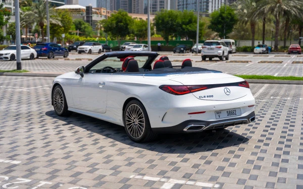  Blanco Mercedes CLE 200 AMG cabriolet/convertible Photo 6