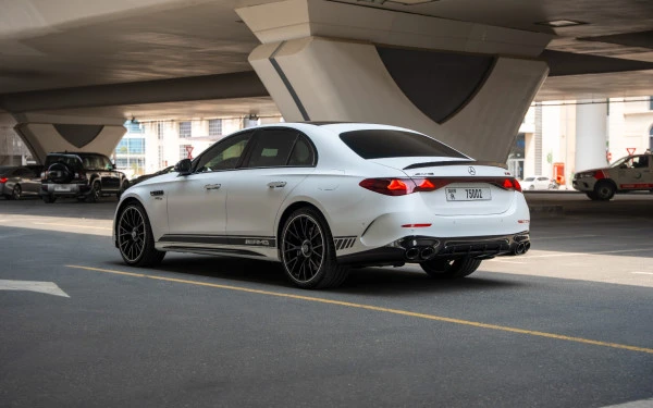  Белый Mercedes E53 AMG Edition 1 Photo 7