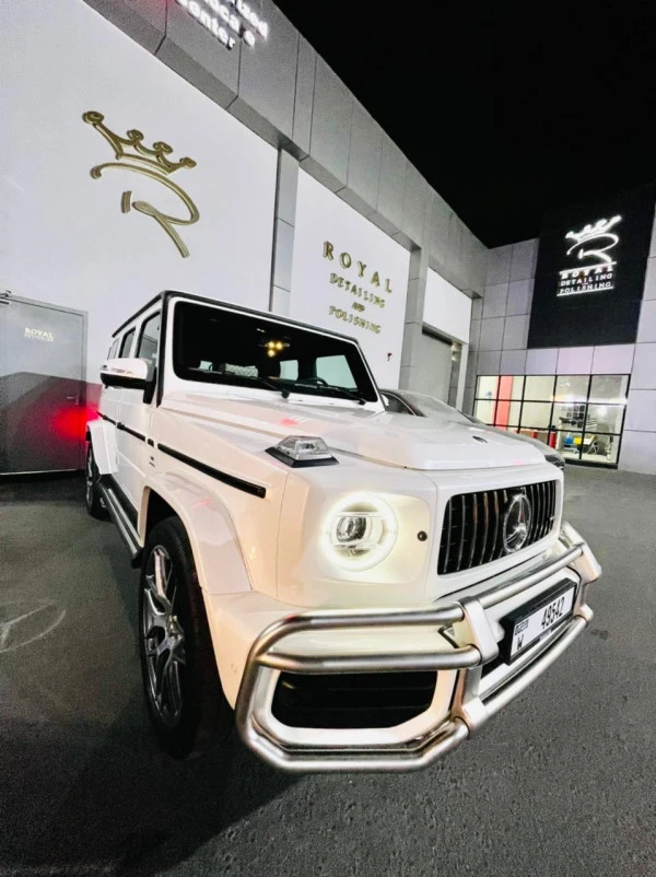  Blanco Mercedes G class Photo 3