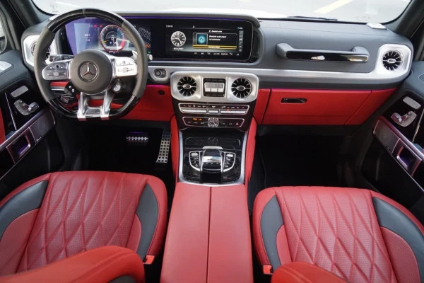  أبيض مرسيدس كلاس G Photo 6