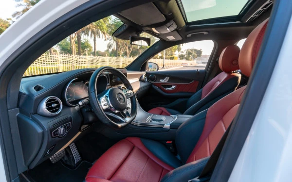  Weiß Mercedes GLC 200 Coupe Photo 5