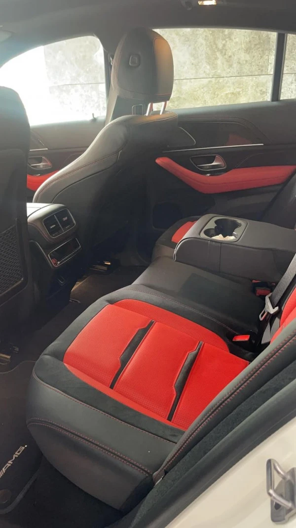  White Mercedes GLE63 Photo 3