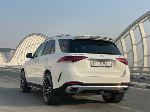  White Mercedes GLE Photo 2