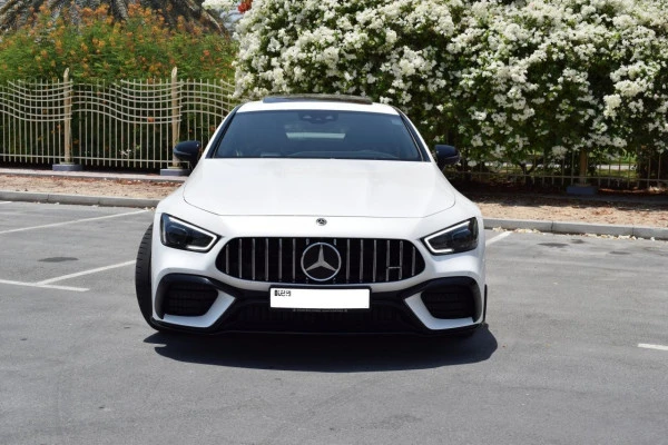  Белый Mercedes GT 63S AMG Photo 3