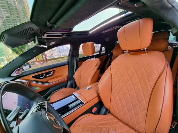  Blanc Mercedes S500 Class Photo 6