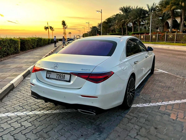  أبيض مرسيدس S500 كلاس Photo 2