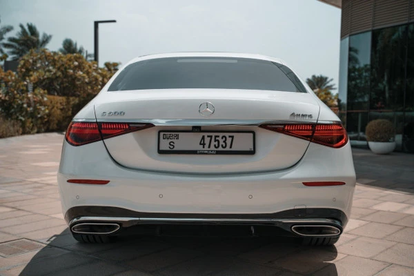  أبيض مرسيدس S500 W223 Photo 2