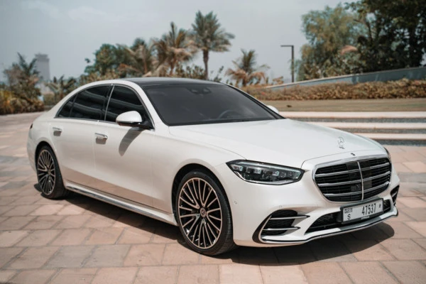  أبيض مرسيدس S500 W223 Photo 3