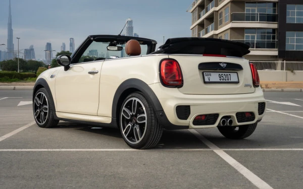  Blanc Mini Cooper S cabrio Photo 3