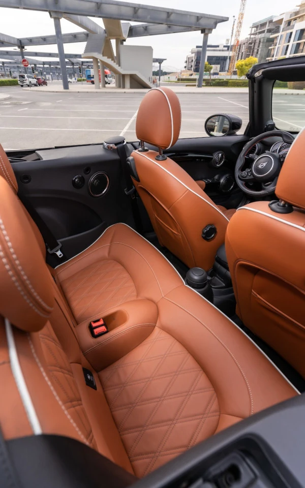  Blanc Mini Cooper S cabrio Photo 6