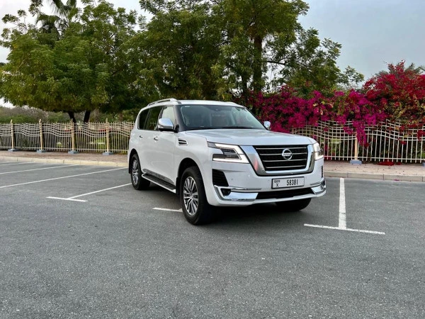  Белый Nissan Patrol Platinium Photo 2