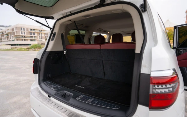  White Nissan Patrol Platinum V6 Photo 5