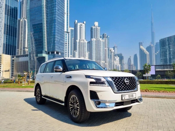  Белый Nissan Patrol V8 Platinum Photo 9