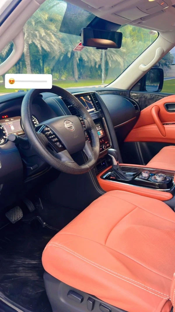  Белый Nissan Patrol Photo 4