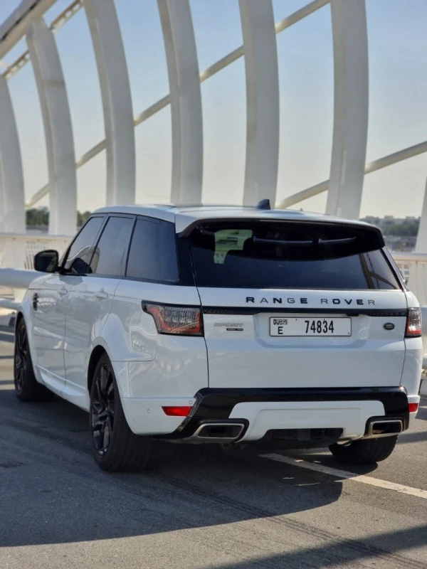  Weiß Range Rover Sport Photo 2
