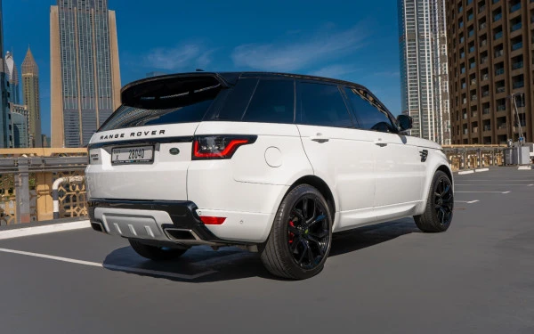  Blanc Range Rover Sport V8 Photo 2