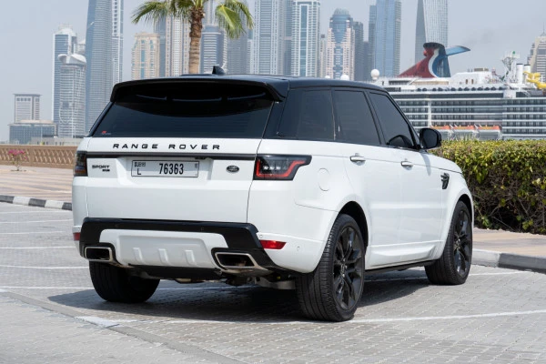  Blanc Range Rover Sport Photo 6