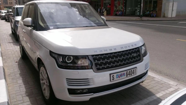  Белый Range Rover Vogue Photo 4