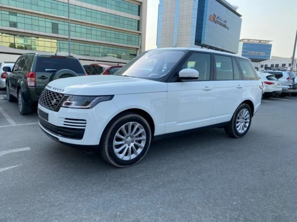  White Range Rover Vogue Photo 2