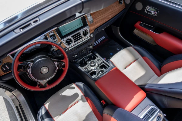  Blanco Rolls Royce Dawn Exclusive 3-colour interior Photo 7