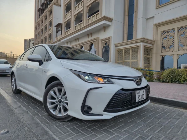  Blanco Toyota Corolla Photo 4