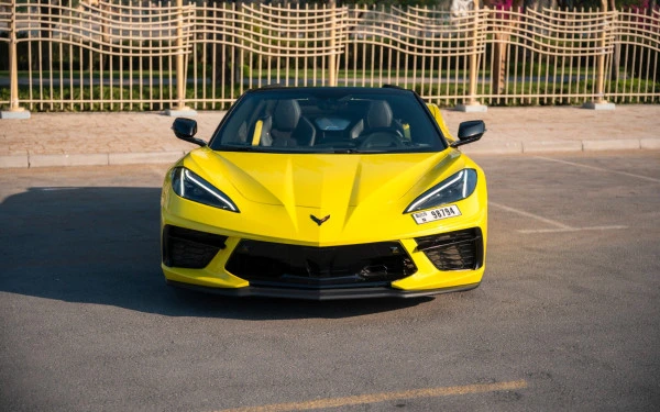  Jaune Chevrolet Corvette C8 Photo 10