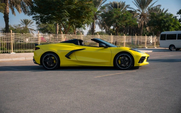  Jaune Chevrolet Corvette C8 Photo 11