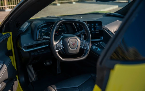 Jaune Chevrolet Corvette C8 Photo 13