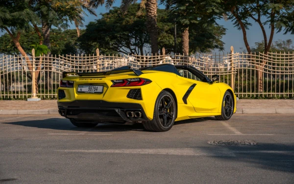  Jaune Chevrolet Corvette C8 Photo 26