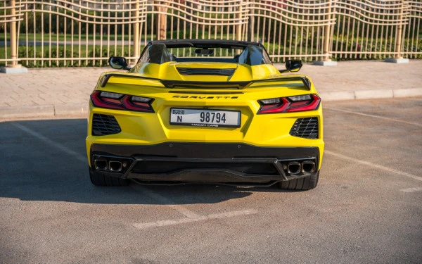  Jaune Chevrolet Corvette C8 Photo 27