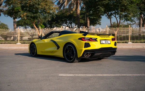  Jaune Chevrolet Corvette C8 Photo 28