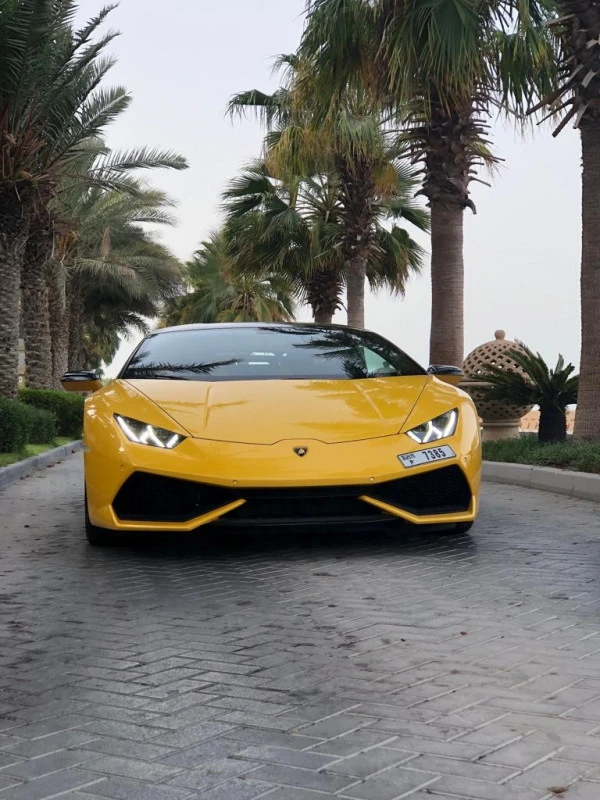  Jaune Lamborghini Huracan Photo 7